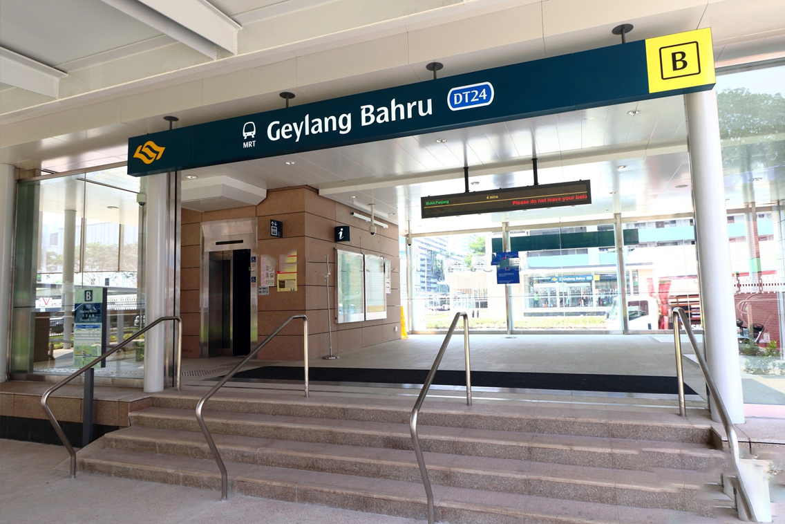 Geylang Bahru MRT Station in the vicinity of Myra Condo