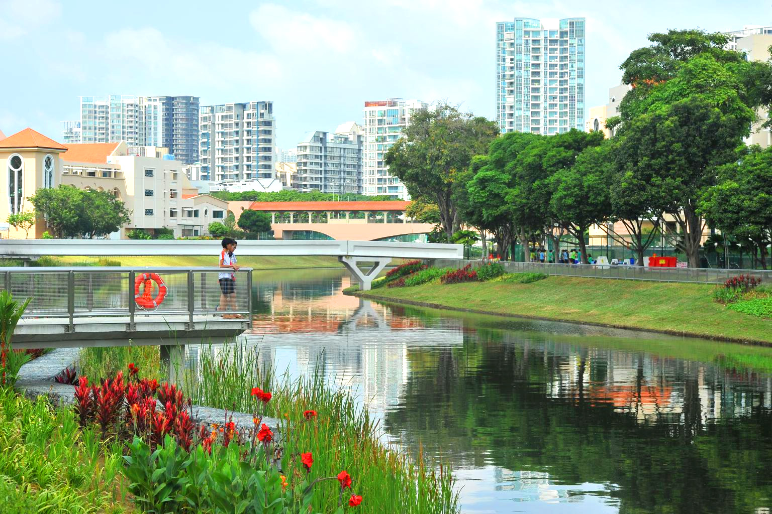 Kallang River - The longest river in Singapore nearby Myra Condo